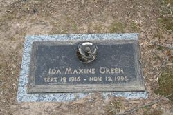 Ida Maxine <I>Bass</I> Green 