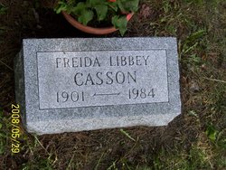 Freida Priscilla <I>Libbey</I> Casson 