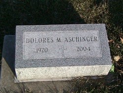 Dolores M “Dee” <I>Zahnow</I> Aschinger 
