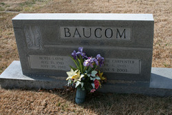 Blanche <I>Carpenter</I> Baucom 