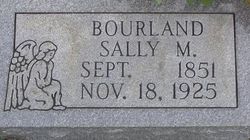 Sally M Bourland 