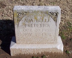 Ada Belle Frederick 