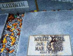 Mildred Ethel “Mellie” <I>Wheeler</I> Godwin 