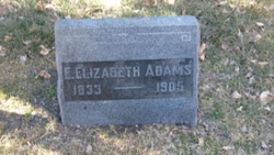 Evaline Elizabeth <I>Brockman</I> Adams 