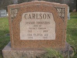Jennie <I>Eriksson</I> Carlson 