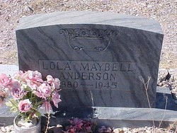 Lola Maybell <I>Bagwell</I> Anderson 