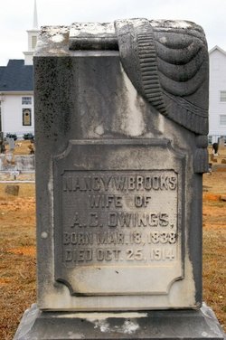Nancy Williams <I>Brooks</I> Owings 