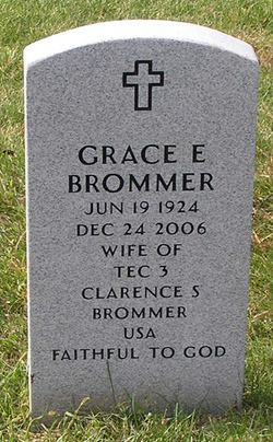 Grace E <I>Lightcap</I> Brommer 
