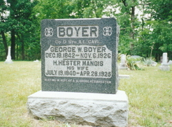 Harriet Hester <I>Mangis</I> Boyer 