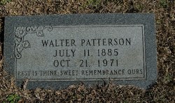 Walter F Patterson 