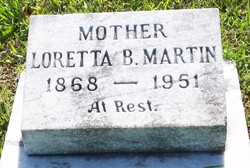 Loretta Annett <I>Barnes</I> Martin 