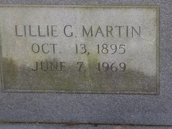Lillie G Martin 