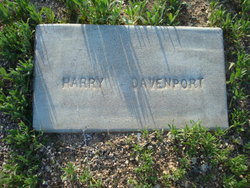 William Henry “Harry” Davenport 