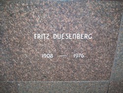 Fredrick Pike “Fritz” Duesenberg 