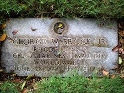 Cpl George Winsor Brock Jr.