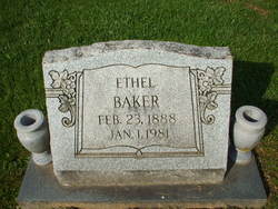 Ethel Melinda <I>Shear</I> Baker 