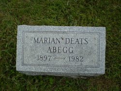 Marian <I>Deats</I> Abegg 