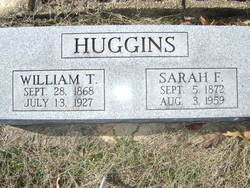 Sarah Francis <I>Allen</I> Huggins 