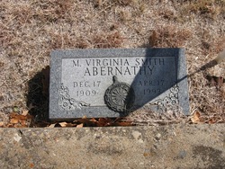 Martha Virginia <I>Smith</I> Abernathy 