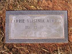 Carrie Virginia <I>Carr</I> Almond 