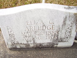 Eliza Pricilla <I>Coward</I> Arledge 