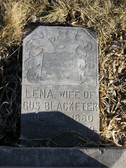 Lena <I>Hansen</I> Blacketer 