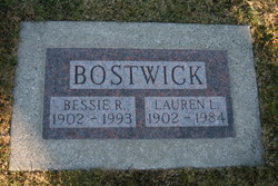 Bessie L. <I>Rogers</I> Bostwick 
