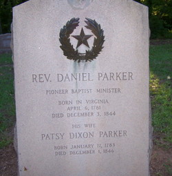 Elder Daniel Parker 