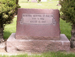 Bertha Alvina <I>Weirauch</I> Conklin 