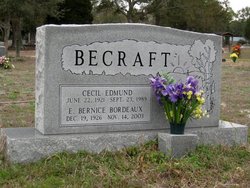 Cecil Edmund Becraft 