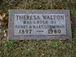 Theresa A <I>Gobleman</I> Walton 