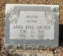 Anna Bennett <I>King</I> Archer 