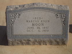 Marcus Rigin “Bud” Moon 