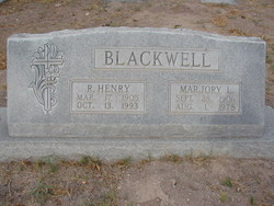 R Henry Blackwell 