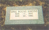 Opal Riley <I>Boone</I> Simone 