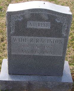Wade R. Raulston 