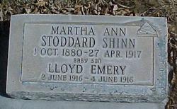 Martha Ann <I>Stoddard</I> Shinn 