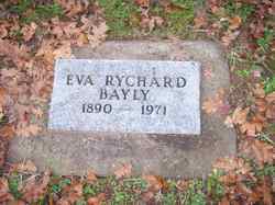 Eva F <I>Rychard</I> Bayly 