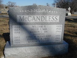 Edna M <I>McCandless</I> McFarland 