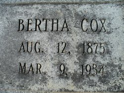 Bertha Thelma <I>Cox</I> Leake 