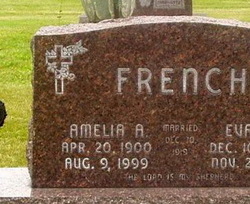 Amelia A. <I>Talmage</I> French 