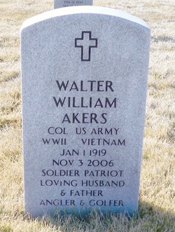 COL Walter William “Walt” Akers 