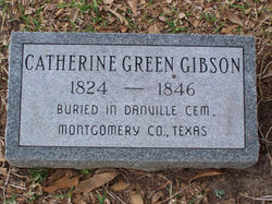 Catherine <I>Green</I> Gibson 
