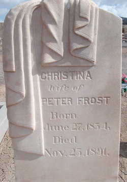 Christina “Stena” <I>Steffersen</I> Frost 