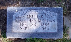 Ida Ethel <I>Kuykendall</I> Morgan 