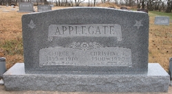 George F Applegate 