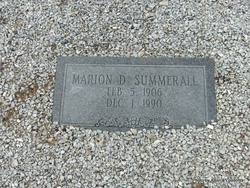 Marion D. Summerall 