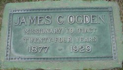 Rev James Clarence Ogden 