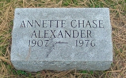 Annette <I>Chase</I> Alexander 