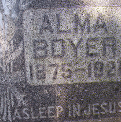 Alma Sophia <I>Taylor</I> Boyer 
